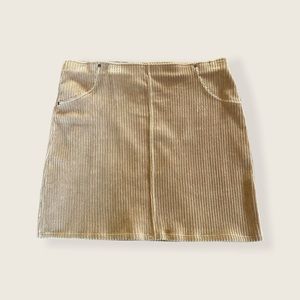 Hue Corduroy Mini Skirt